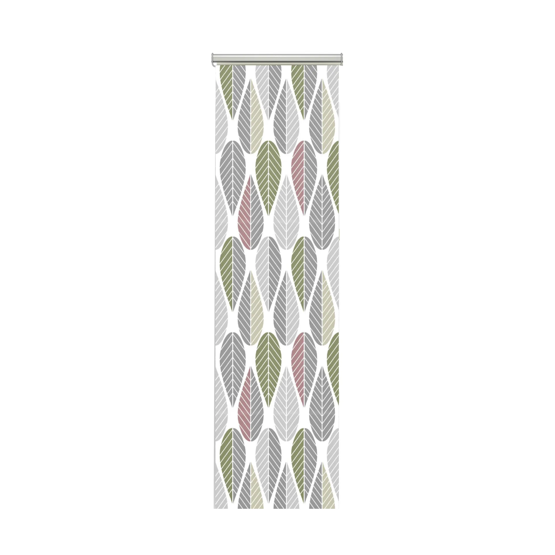 Blader panelgardin 2-pk, Rosa Arvidssons Textil