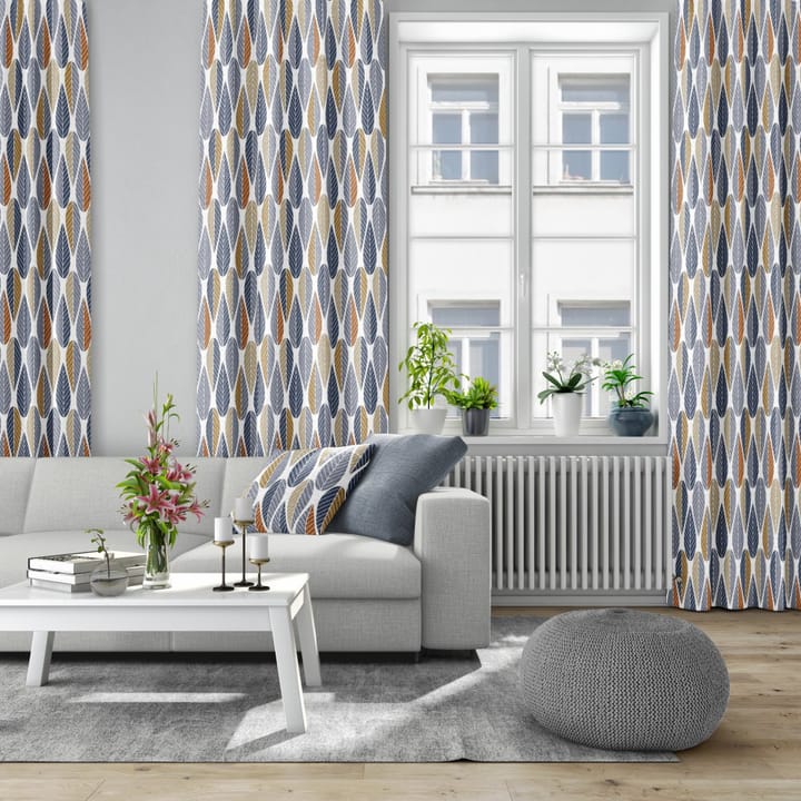 Blader stoff, Blå Arvidssons Textil