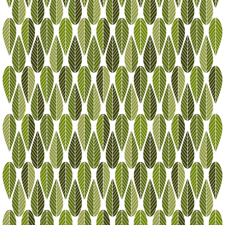 Blader stoff - Grønn - Arvidssons Textil