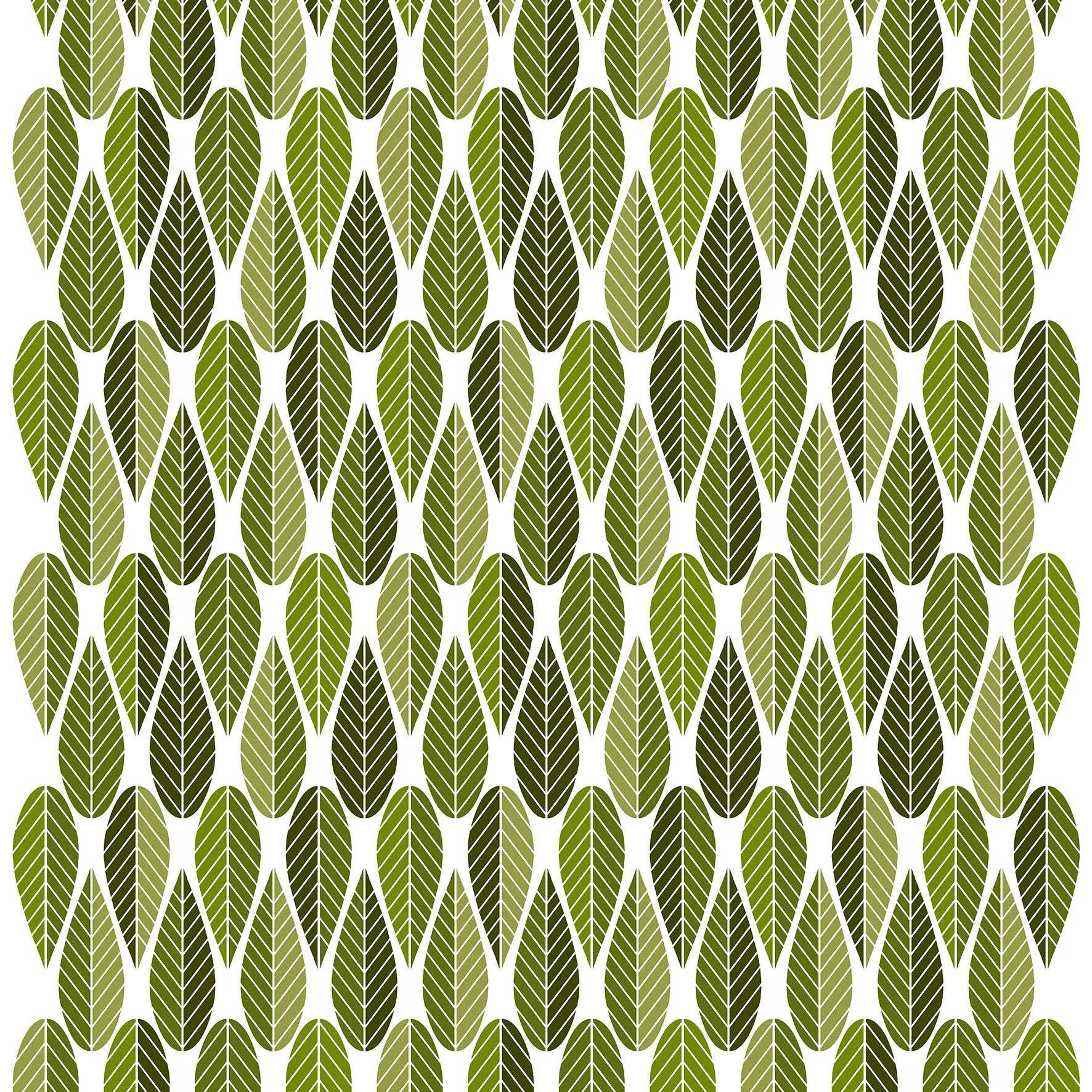 Blader stoff, Grønn Arvidssons Textil