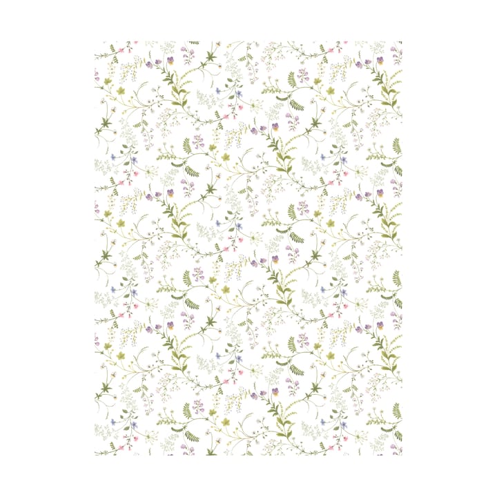Blomsteryra stoff - Grønn - Arvidssons Textil