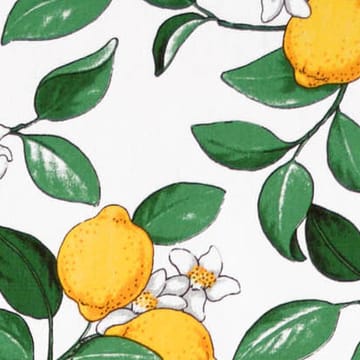 Citronlycka tekstil - hvit - Arvidssons Textil