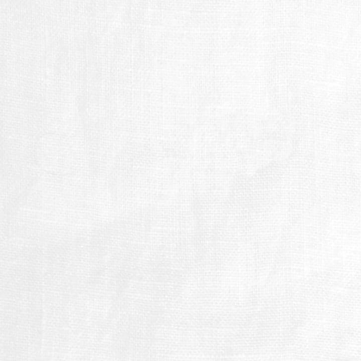 Duvemåla linstoff - Hvit - Arvidssons Textil