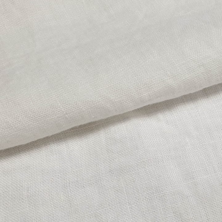 Duvemåla linstoff - Hvit - Arvidssons Textil