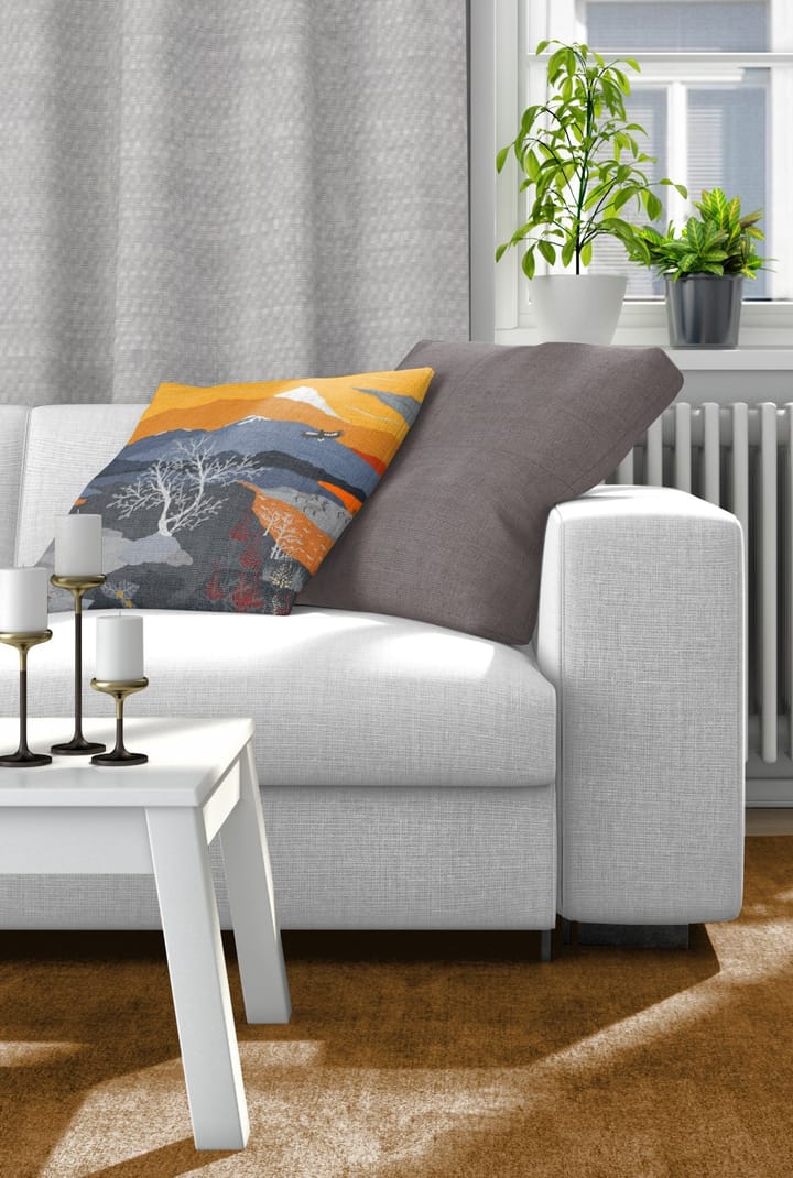 Fjällvandring putetrekk 47 x 47 cm, Oransje Arvidssons Textil