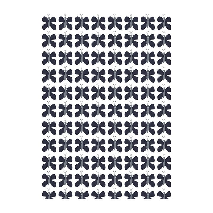 Fjäril Mini stoff - Blå - Arvidssons Textil