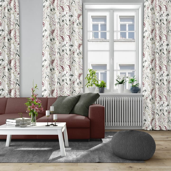 Florens stoff - Rød - Arvidssons Textil
