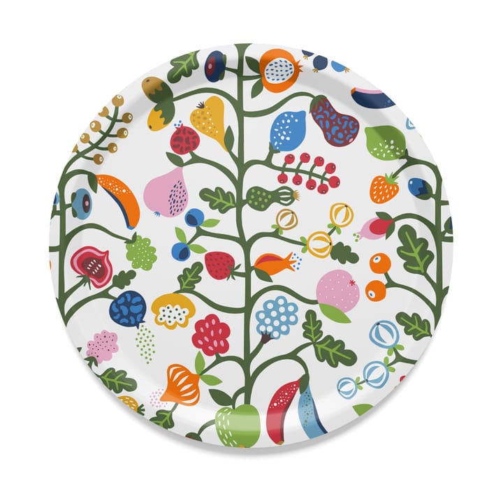 Fruktträdgården brett Ø31 cm - Multi - Arvidssons Textil