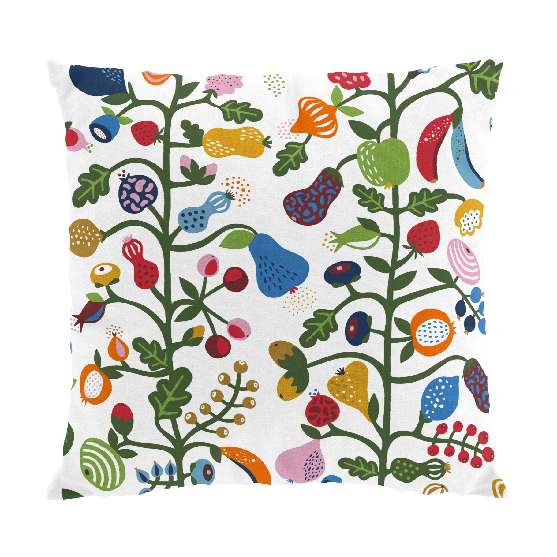 Fruktträdgården putetrekk 47x47 cm, Multi Arvidssons Textil