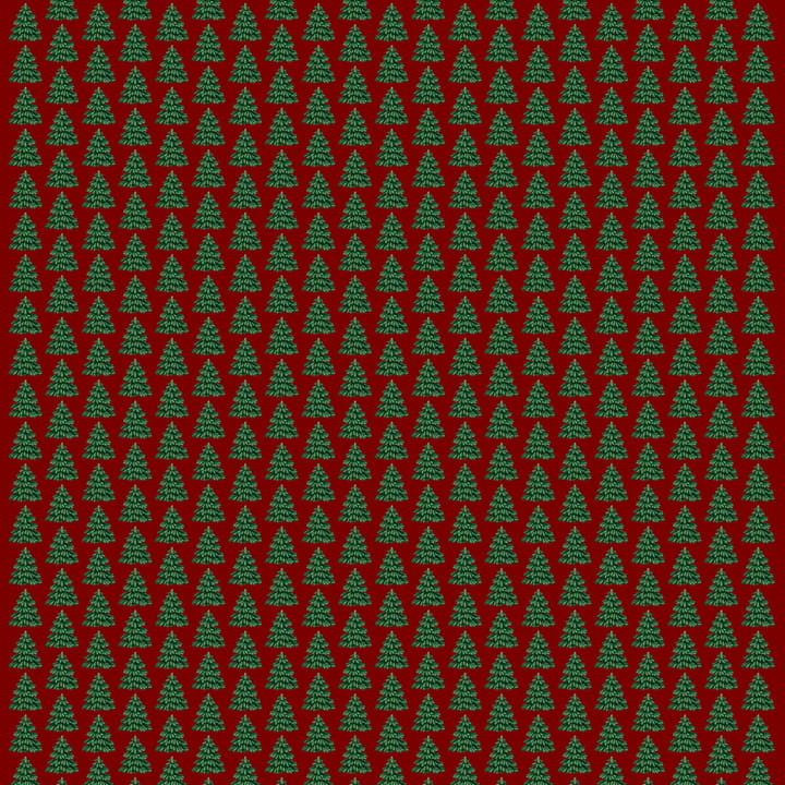 Granen stoff - Rød-grønn - Arvidssons Textil