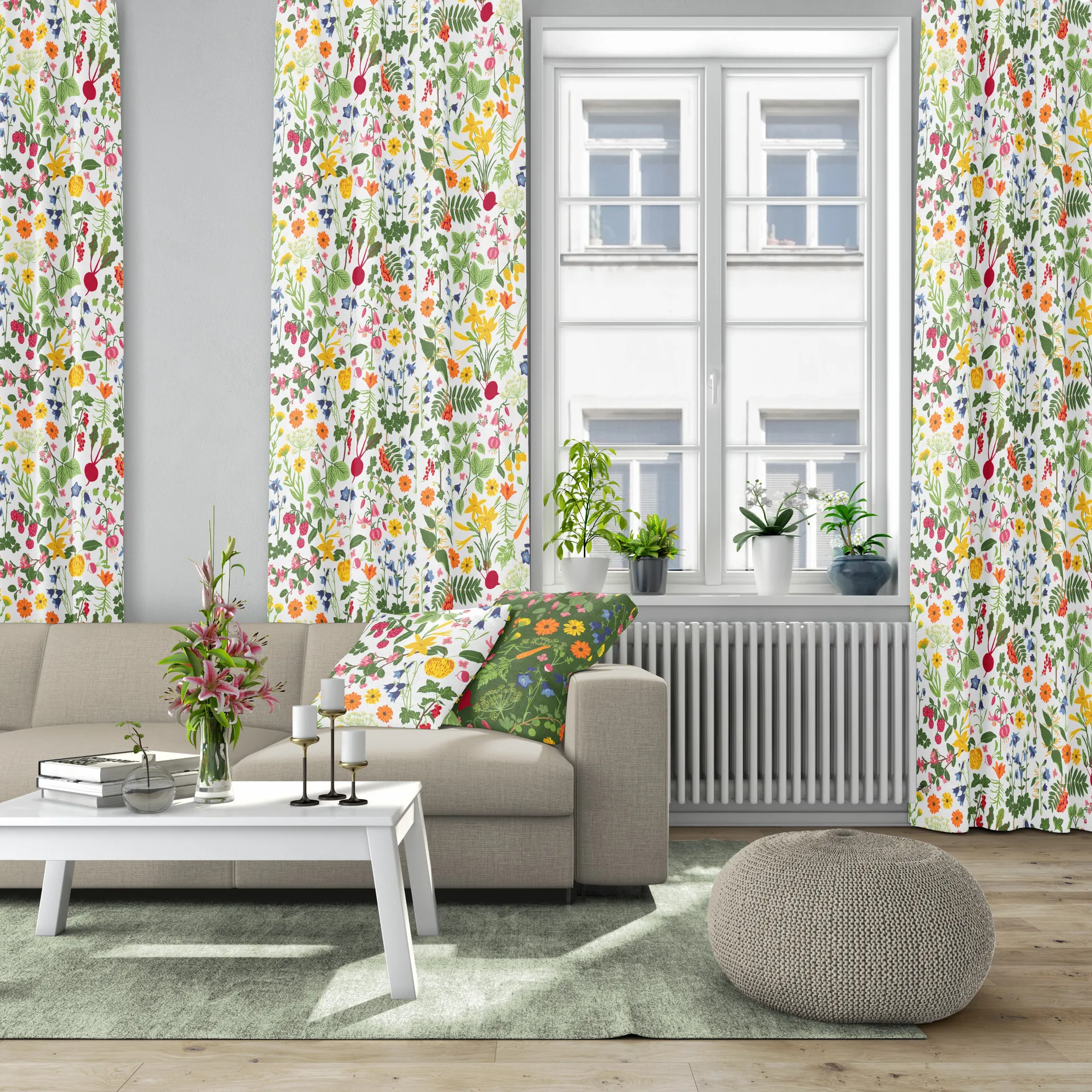 Hedemora putetrekk 47x47 cm, Grønn Arvidssons Textil