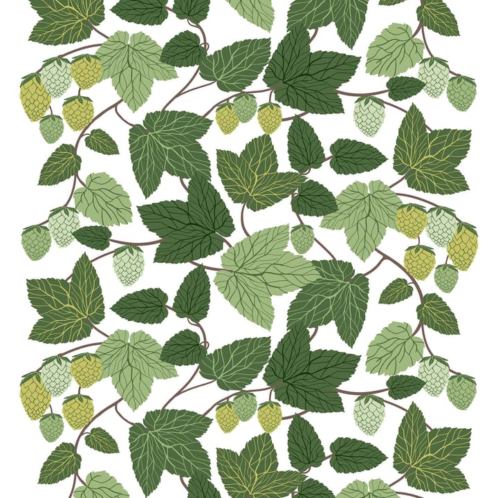 Humlen stoff - Grønn - Arvidssons Textil