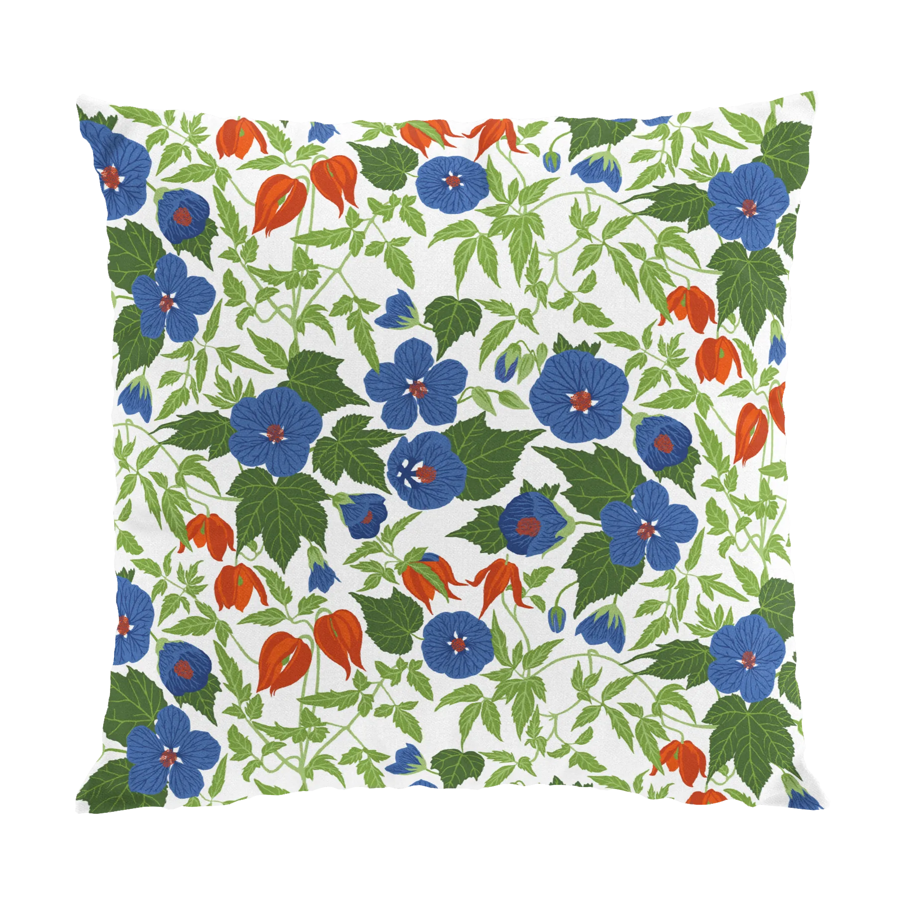 Husknuten putetrekk 47x47 cm, Blå Arvidssons Textil