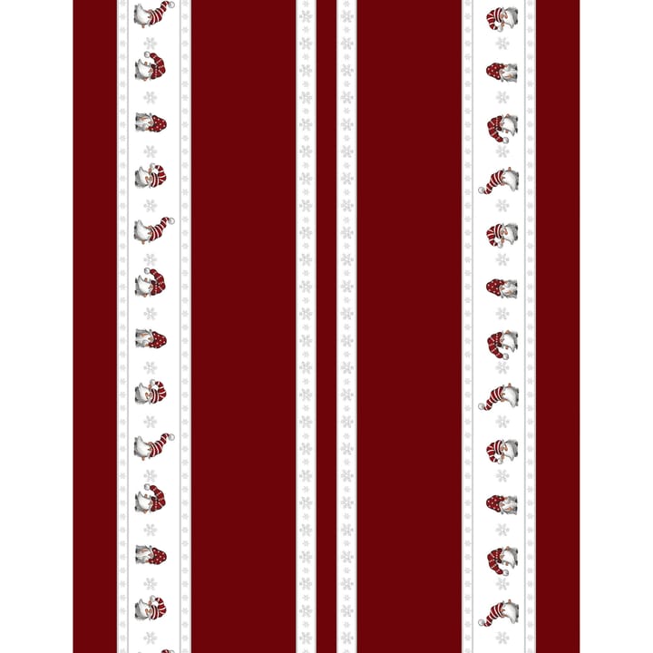 Julian og Co. julestoff bord - Rød - Arvidssons Textil