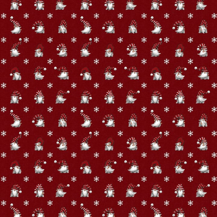 Julian og Co. julestoff - Rød - Arvidssons Textil