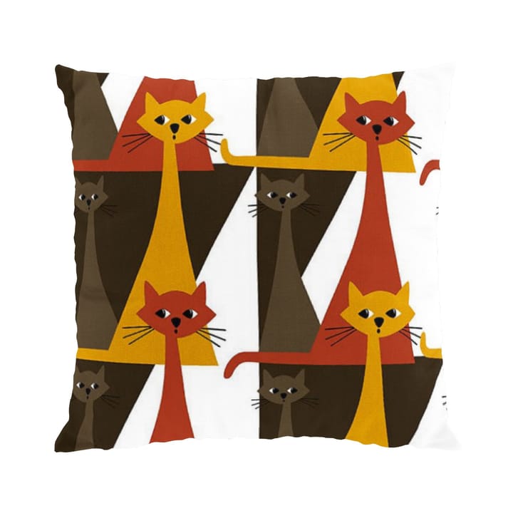 Kitty putetrekk 47x47 cm - Brun - Arvidssons Textil