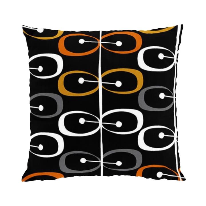 Kiwi putetrekk 47x47 cm - Svart-rust - Arvidssons Textil