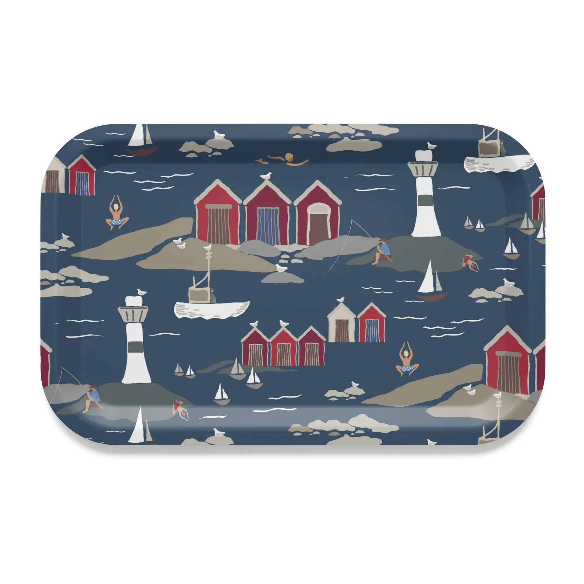 Kust brett 20 x 27 cm, Blå Arvidssons Textil