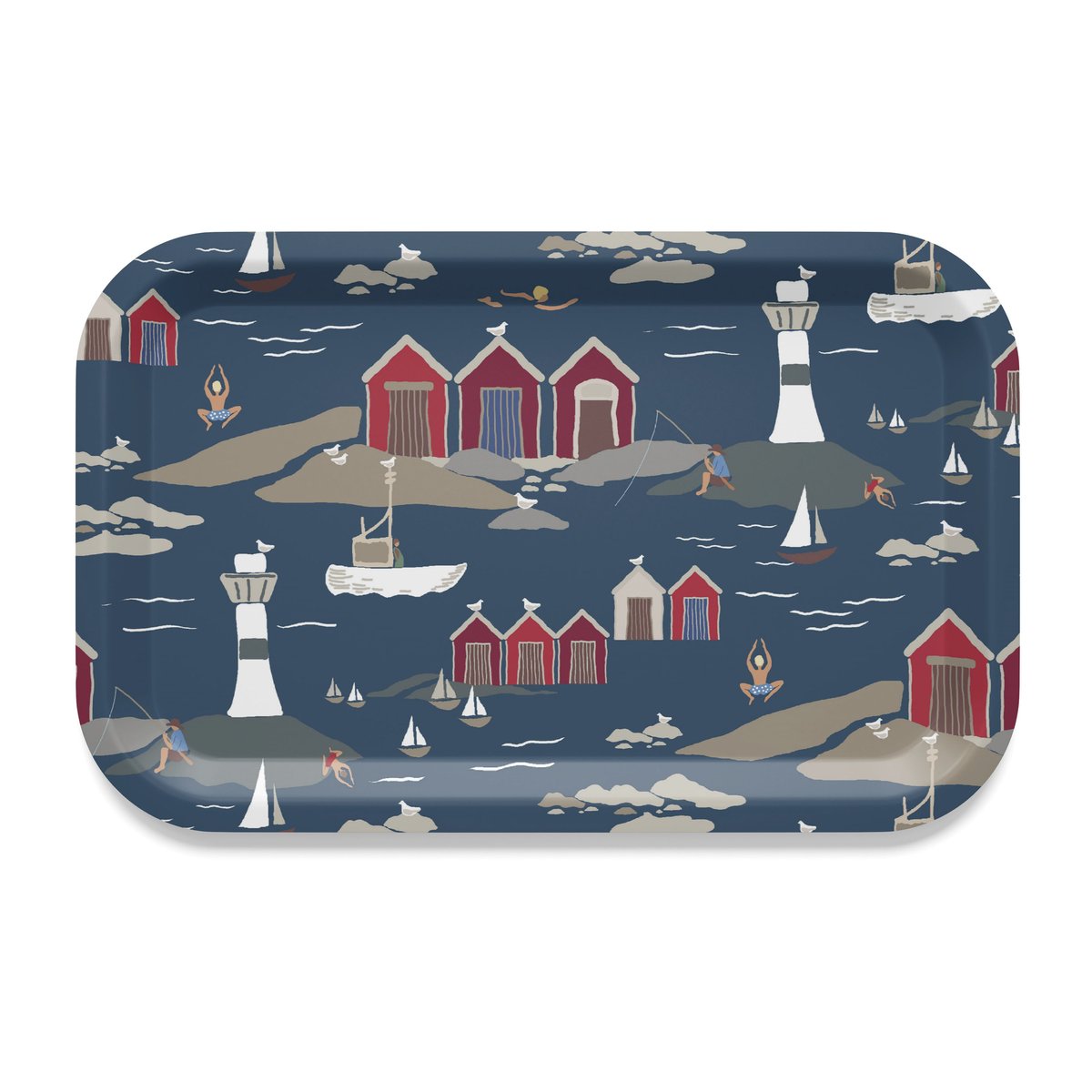 Arvidssons Textil Kust brett 20 x 27 cm Blå
