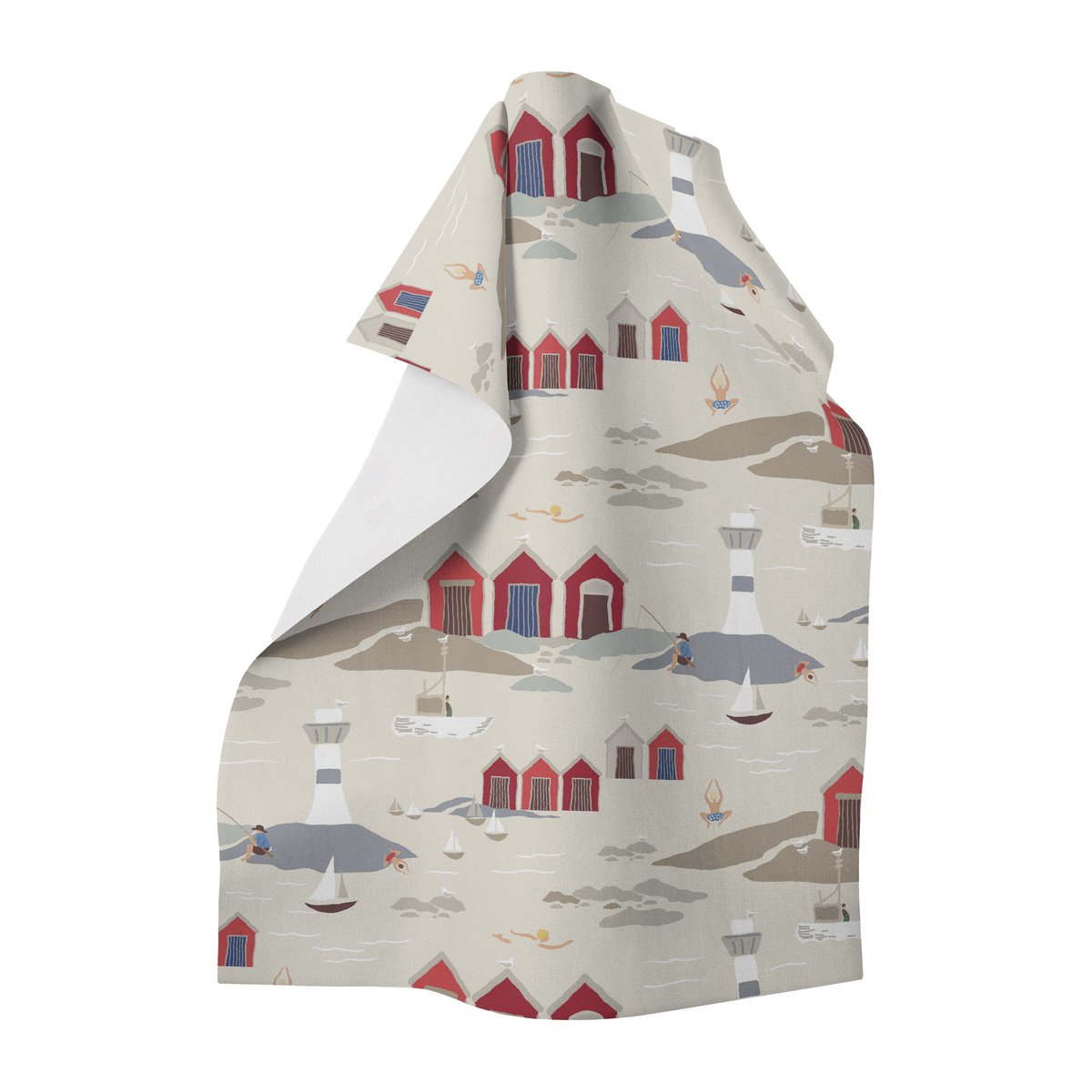 Arvidssons Textil Kust kjøkkenhåndkle 65 x 85 cm Beige