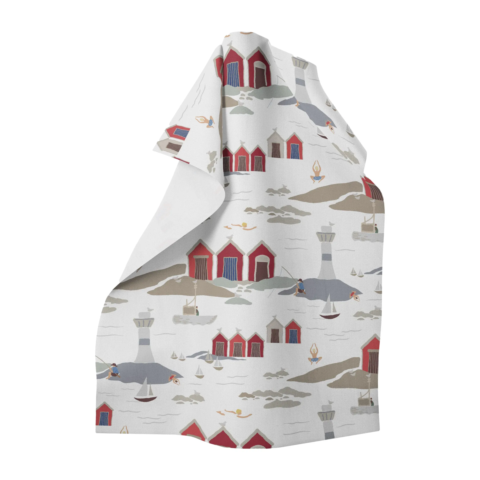 Kust kjøkkenhåndkle 65 x 85 cm, Hvit Arvidssons Textil