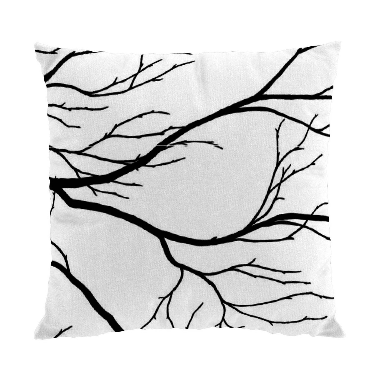 Bilde av Arvidssons Textil Kvisten putetrekk sort-hvit