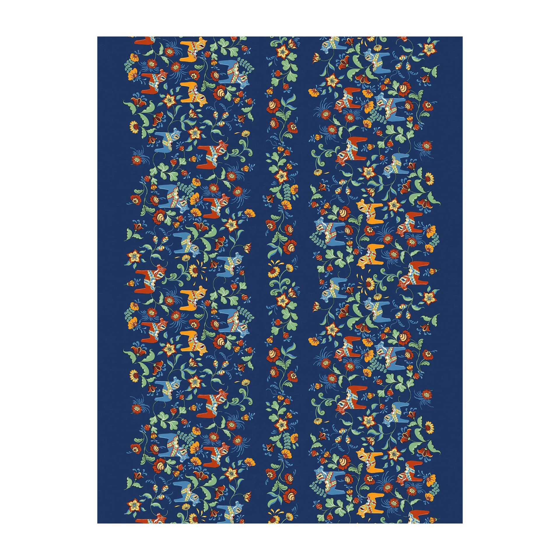 Leksand Bård voksduk, Blå Arvidssons Textil