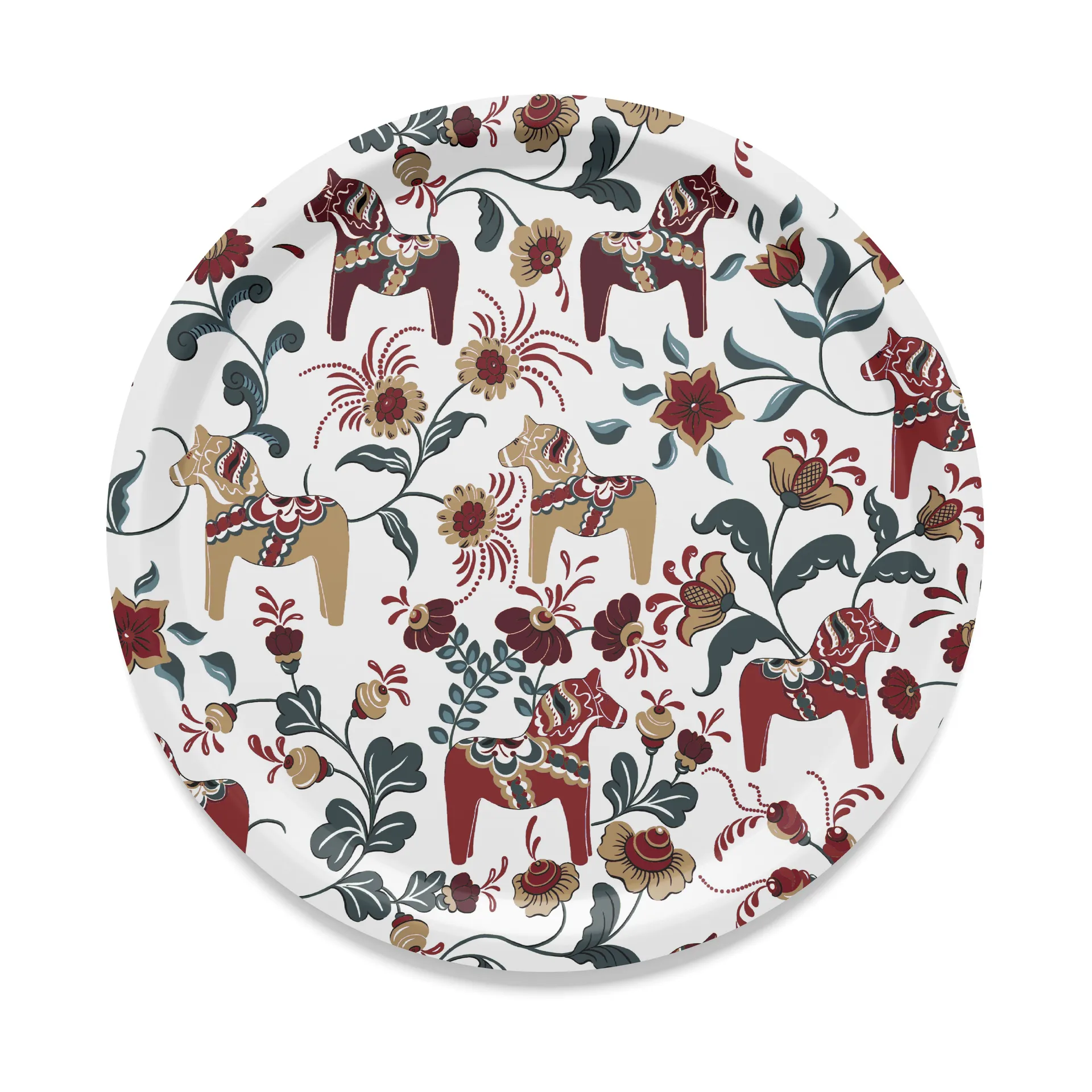 Leksand brett Ø 38 cm, Jubileumsutgave 30 år Arvidssons Textil