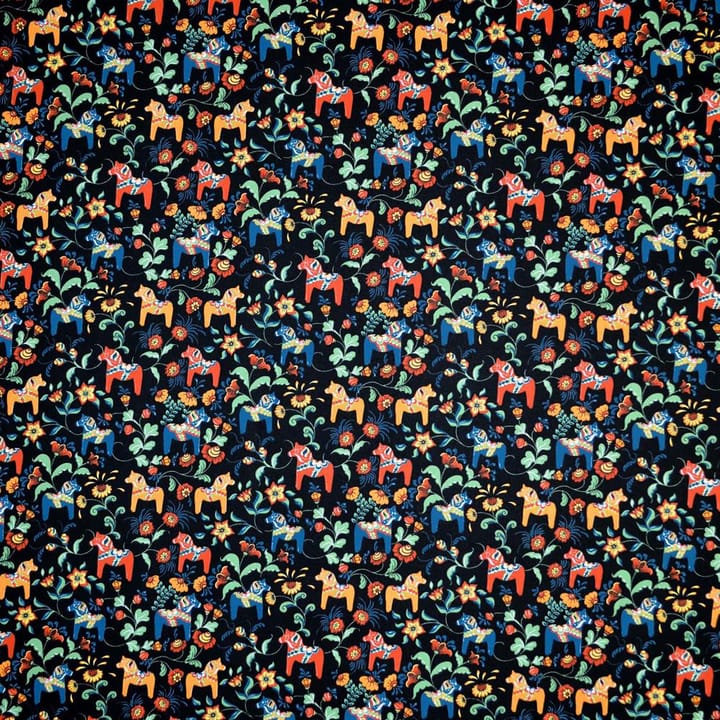 Leksand mini stoff - sort - Arvidssons Textil