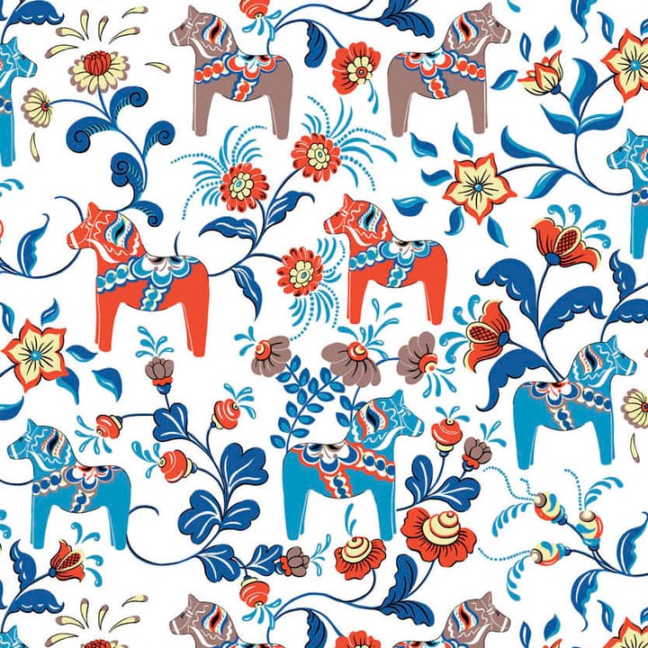 Leksand voksduk, Blå-oransje Arvidssons Textil