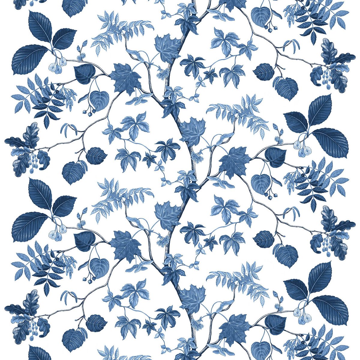 Bilde av Arvidssons Textil Liv stoff Blå