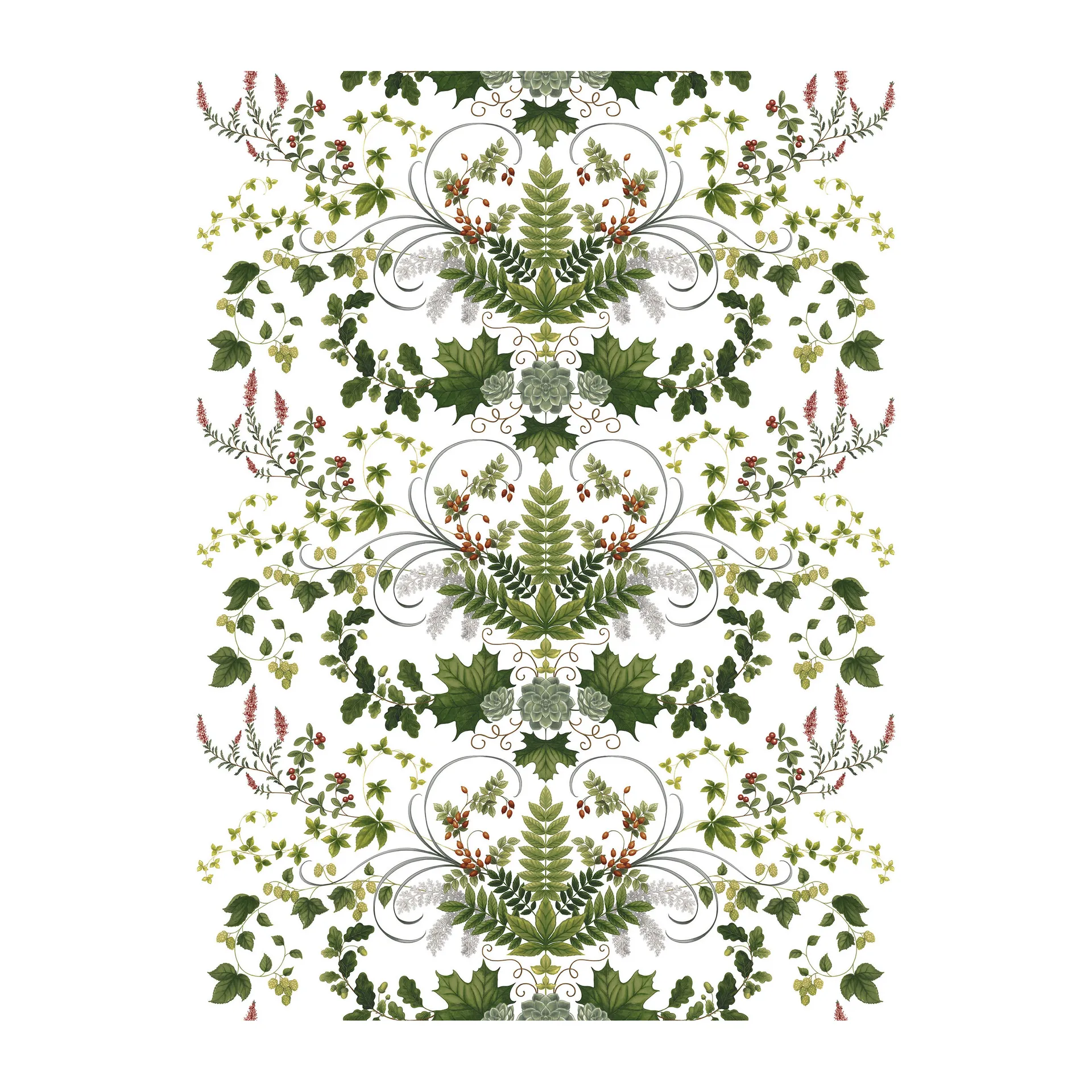 Lövsång stoff, Grønn Arvidssons Textil
