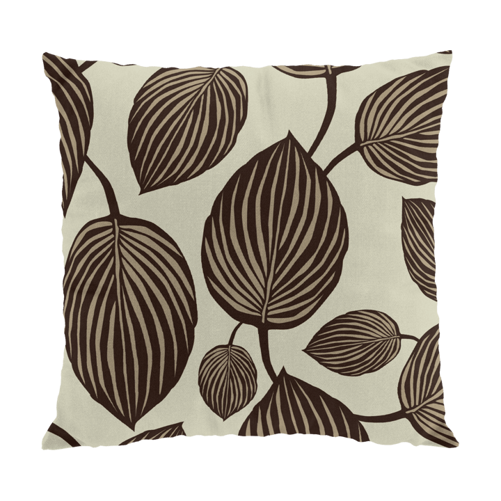 Lyckans blad putetrekk 45 x 45 cm - Brun - Arvidssons Textil