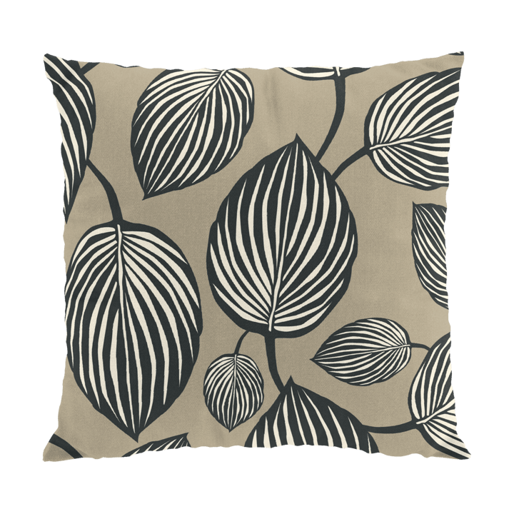 Lyckans blad putetrekk 45 x 45 cm - Grå - Arvidssons Textil