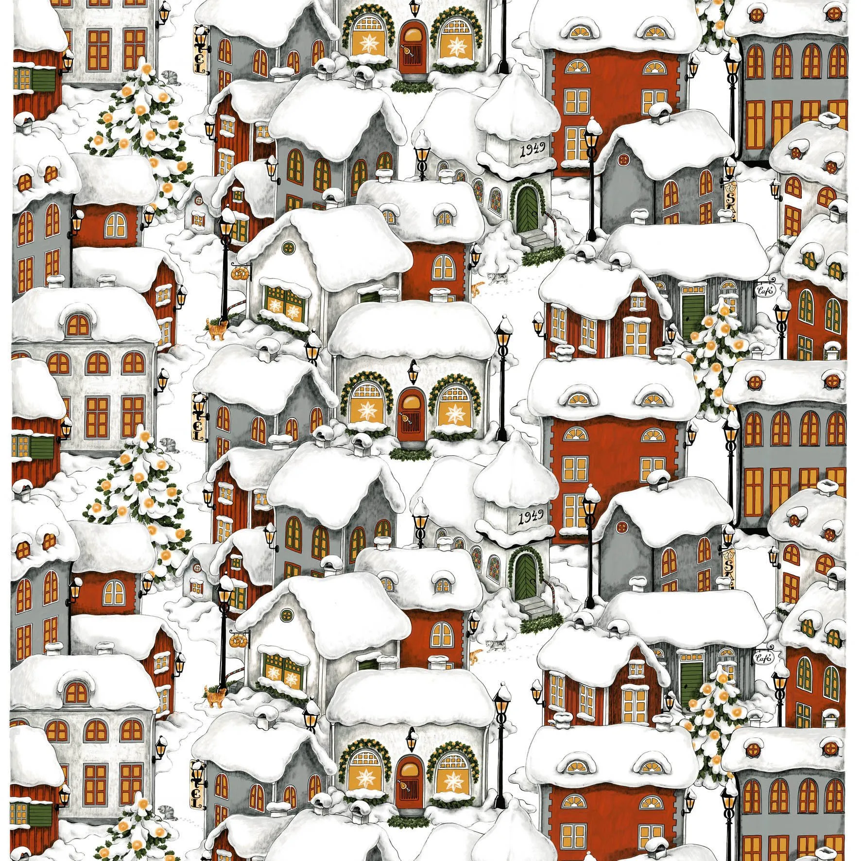 Lyckeby stoff, multi Arvidssons Textil