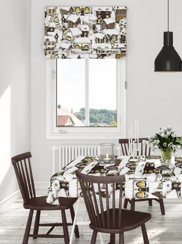 Lyckeby voksduk - Brun - Arvidssons Textil