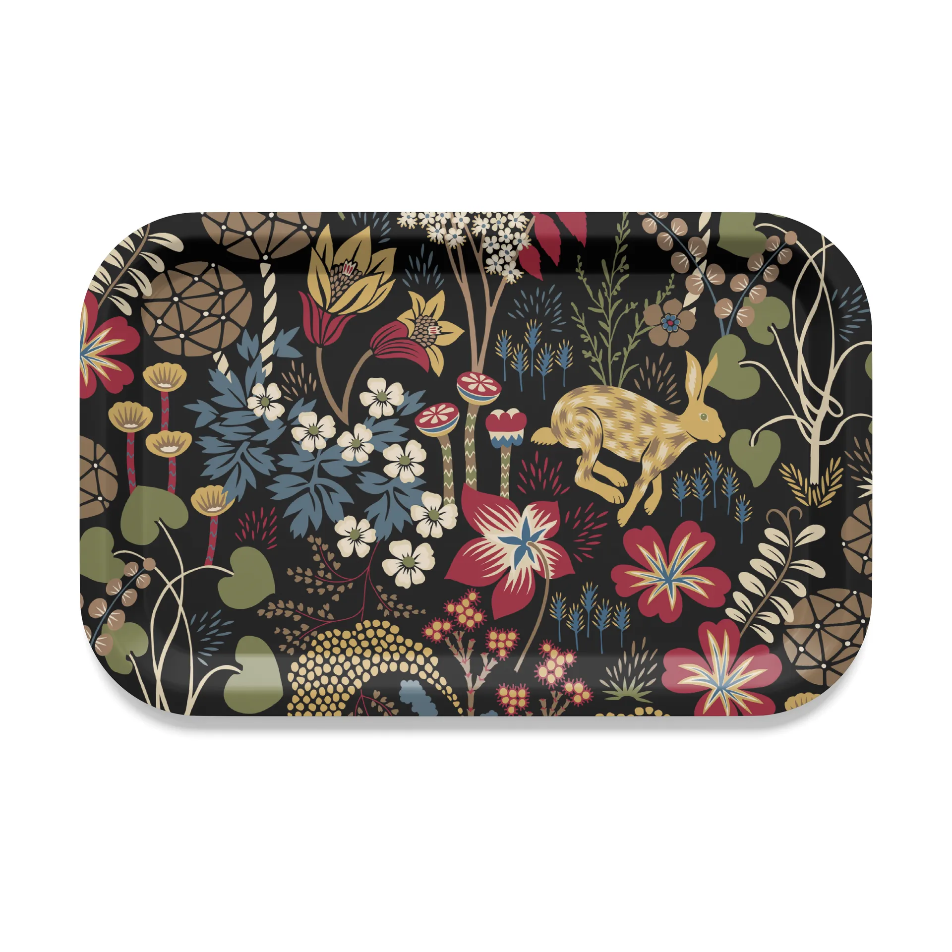 Lyckeflykt brett 21 x 33 cm, Rød-brun Arvidssons Textil