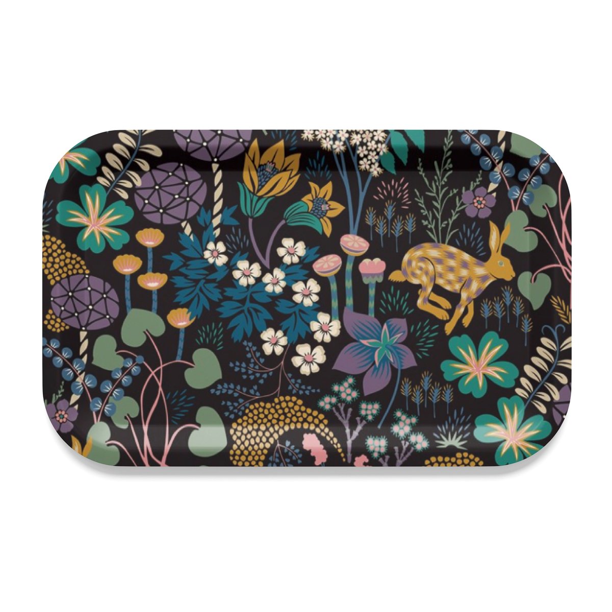 Arvidssons Textil Lyckeflykt brett 21 x 33 cm Sort