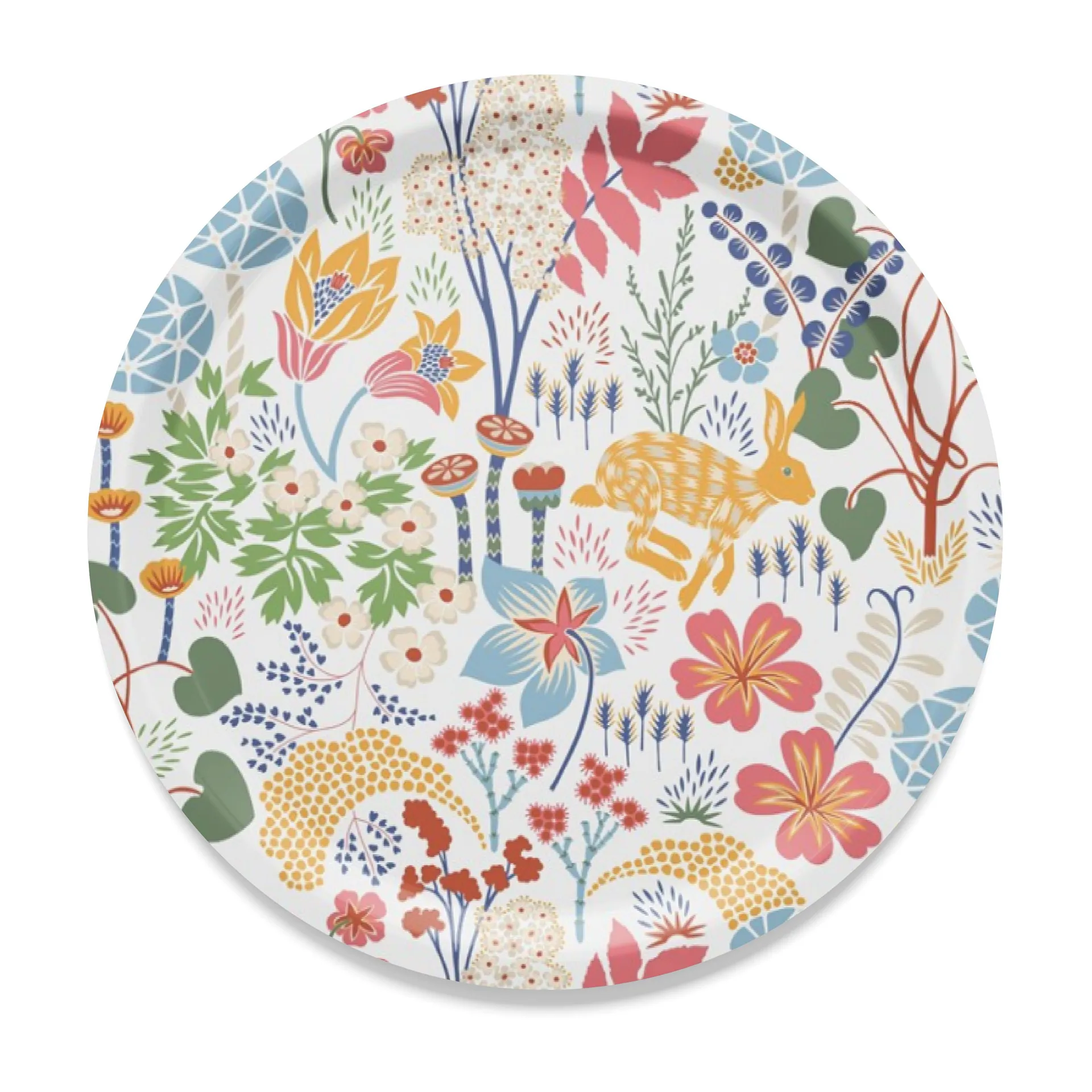 Lyckeflykt brett Ø 38 cm, Multi Arvidssons Textil