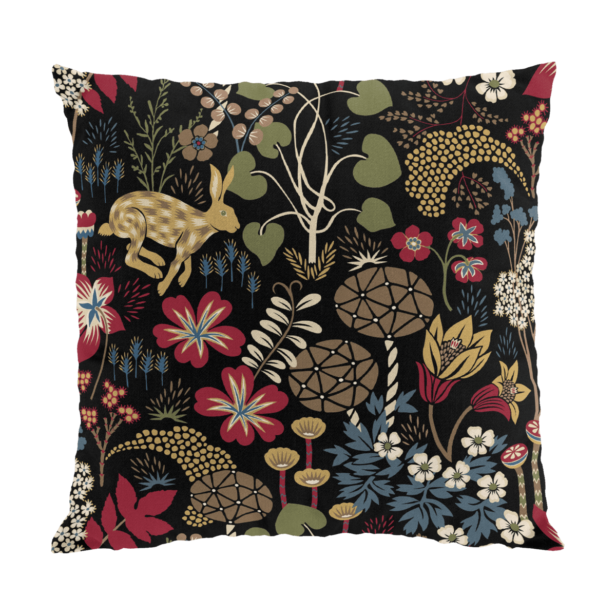 Bilde av Arvidssons Textil Lyckeflykt putetrekk 47 x 47 cm Rød-brun