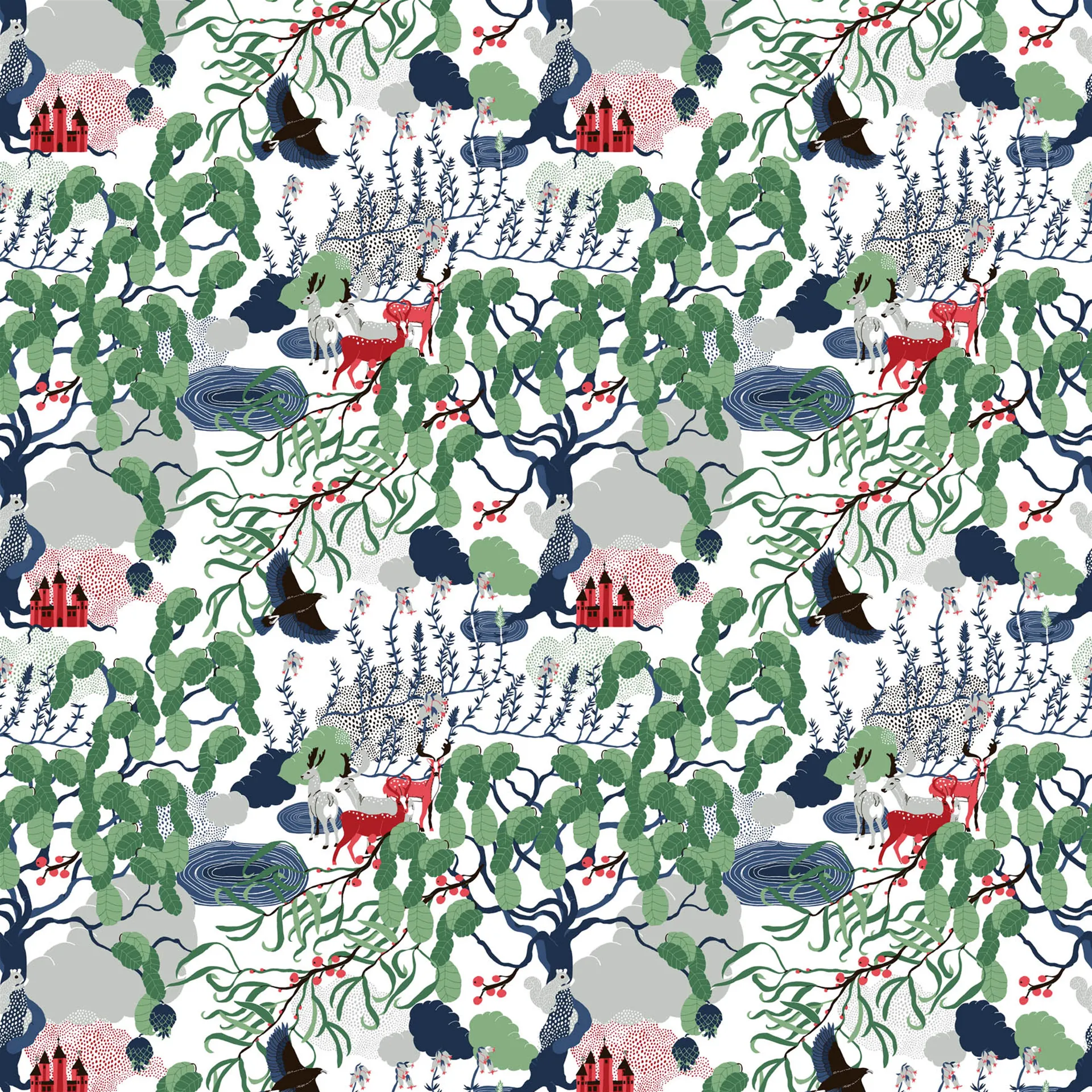 Mimers brunn stoff, Multi Arvidssons Textil