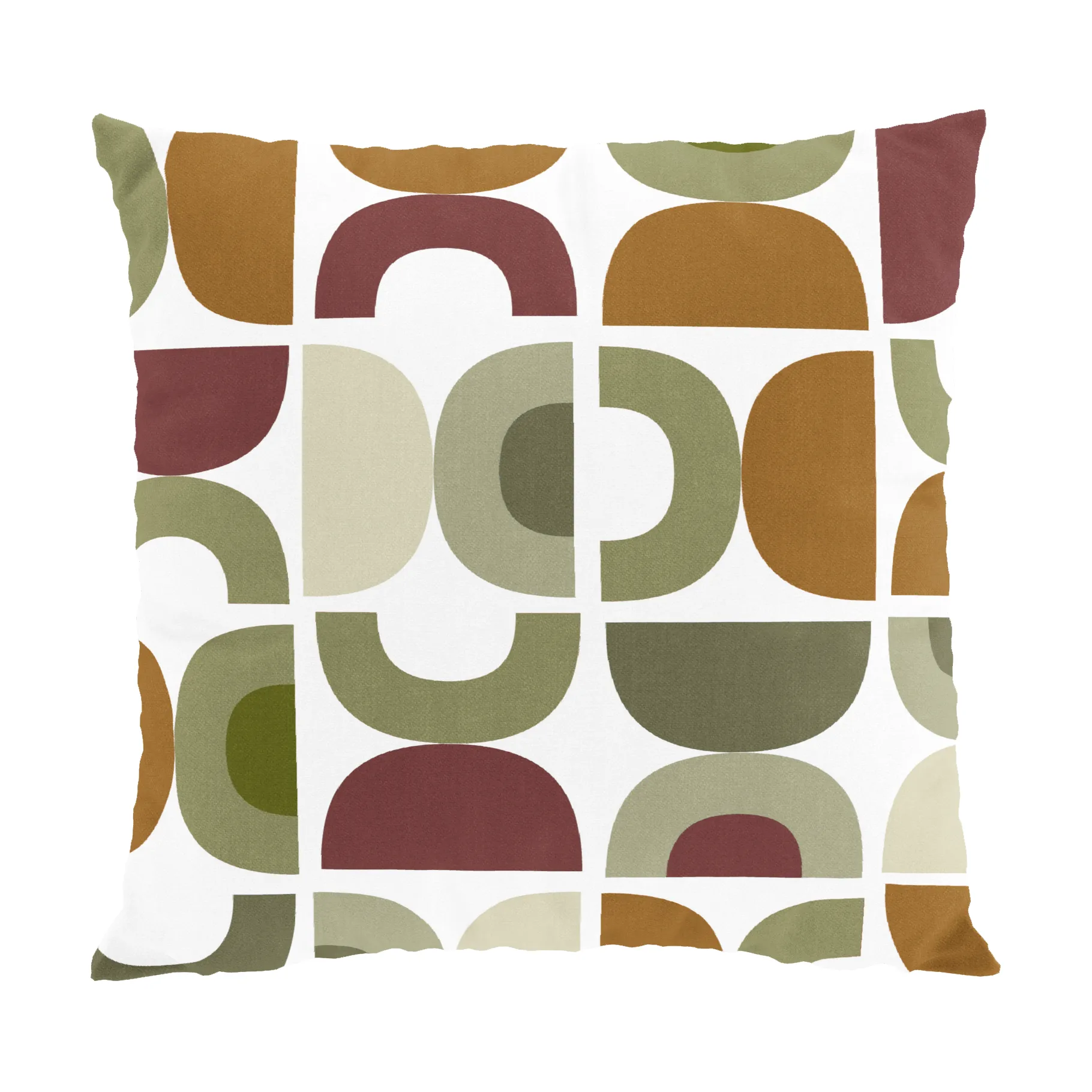 Spiraldans putetrekk 47x47 cm, Beige Arvidssons Textil