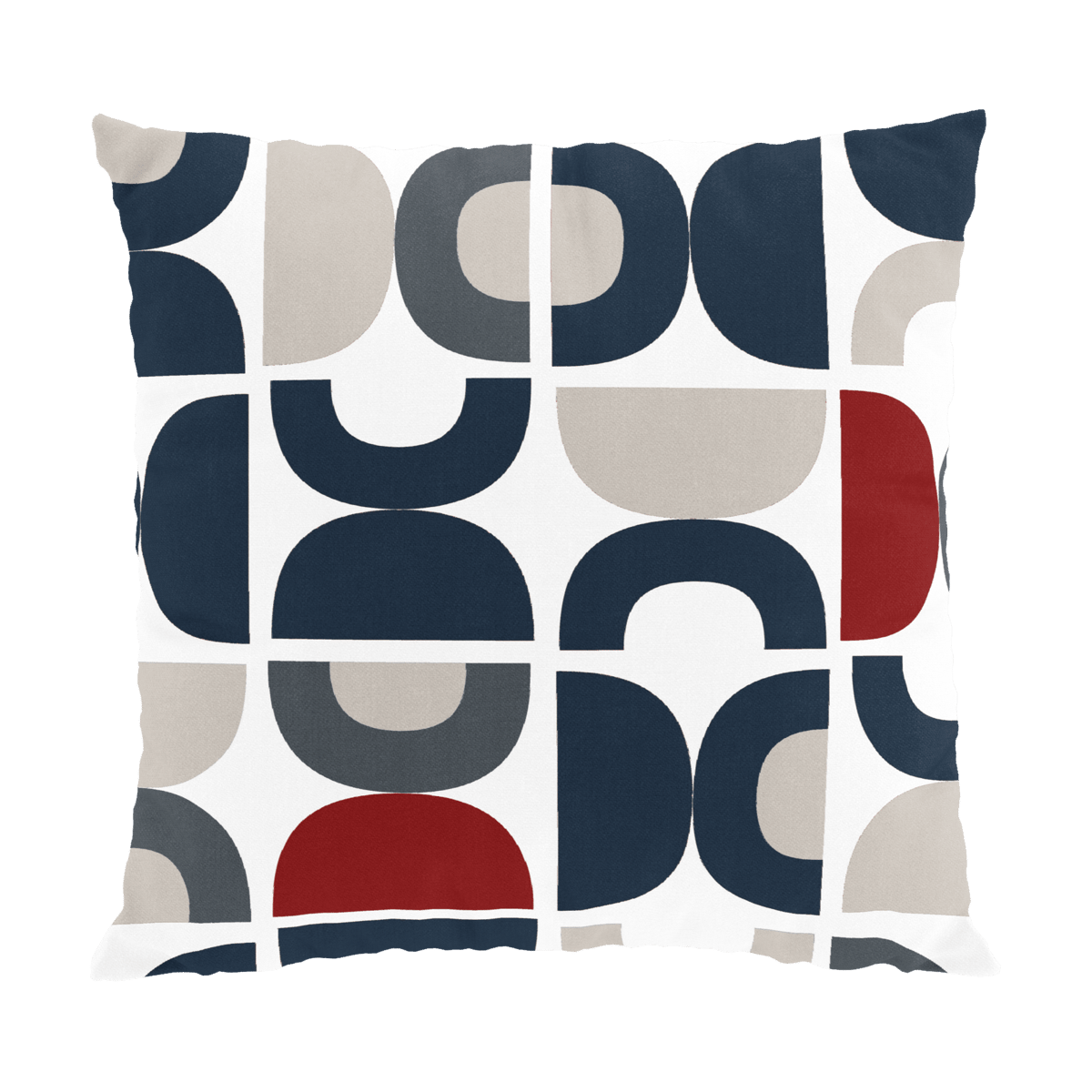 Bilde av Arvidssons Textil Spiraldans putetrekk 47x47 cm Blå