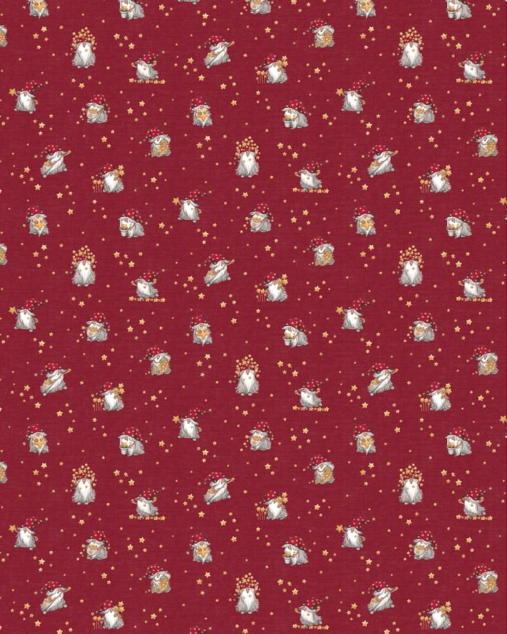 Stjärnglans tekstil - Rød - Arvidssons Textil