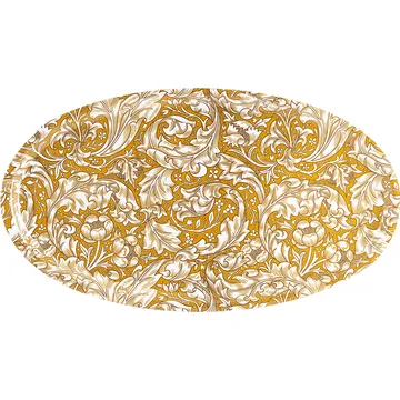 Bachelor's Button oval brett - 50x28 cm - Åry Home