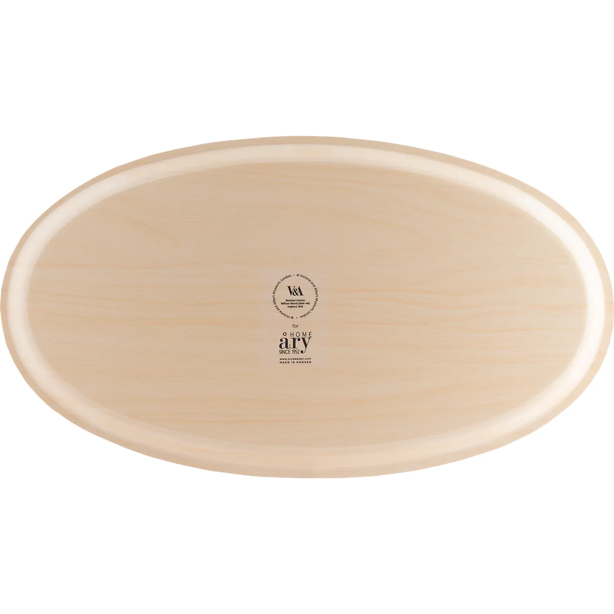 Bachelor's Button oval brett, 50x28 cm Åry Home