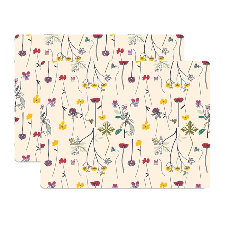 Herbarium spisebrikke 30 x 40 cm 2-pakning, Off-white Åry Home