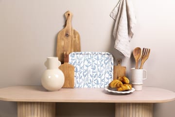 Mougli Blue brett 33 x 43 cm - Blue-white - Åry Home