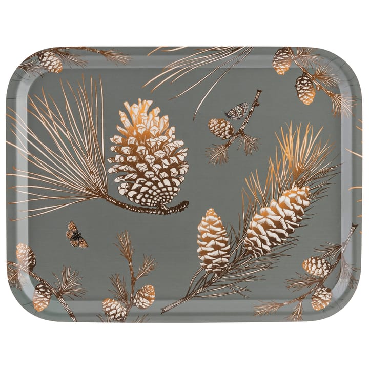 Pine Cone brett 28x36 cm - Moss grey - Åry Home