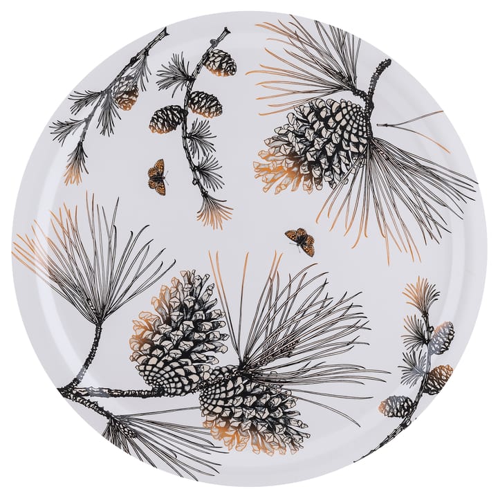 Pine Cone brikke  Ø 49 cm - Cotton white - Åry Home